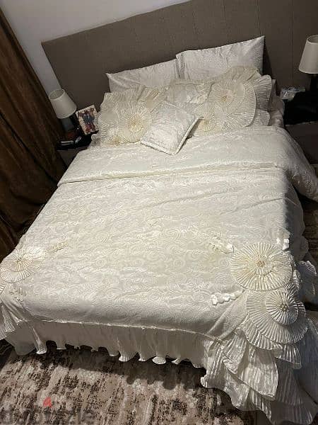 مفرش سرير عروسة 1