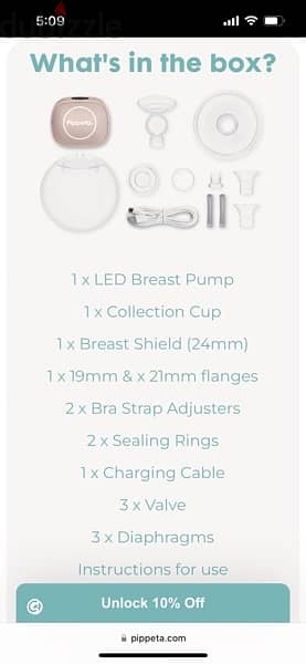 pippeta electric wearable breast pump 5