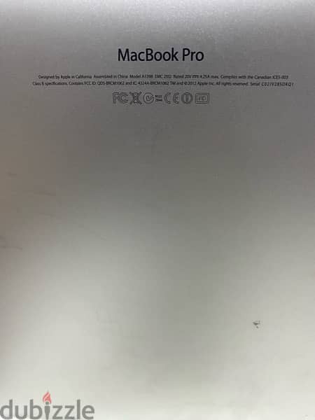 laptop  mac book pro 4