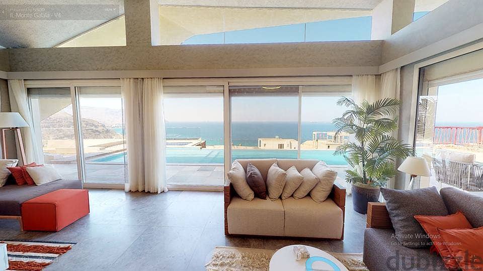 chalet for sale ready to move and sea view in ilmonte galala ain sokhna 5