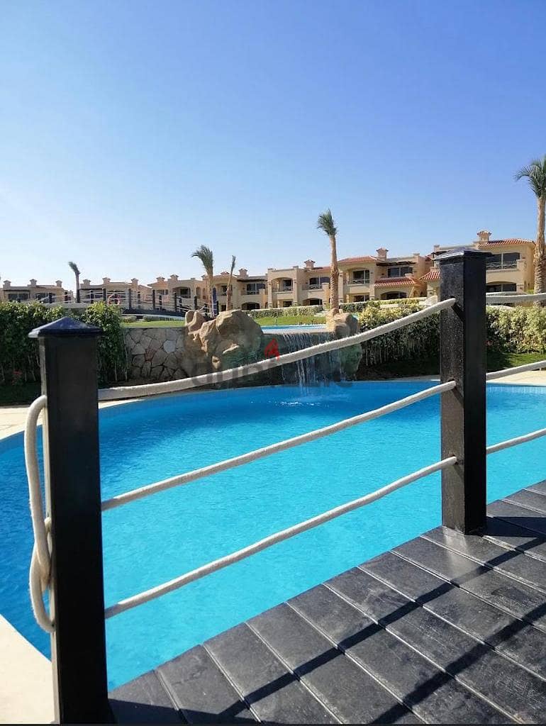 With a 5% down payment, receive a fully finished chalet, first row on the sea, in La Vista Gardens, Ain Sokhna, next to Porto Sokhna, Lavista Gardens 8