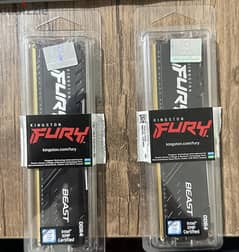 Kingston Fury Beast 32GB (16 x 2) 3200MHz