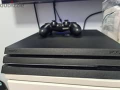 PlayStation 4 pro 1TB with 2 controller