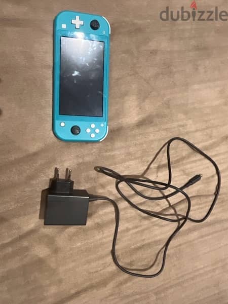 Nintendo switch lite with charger no box 0