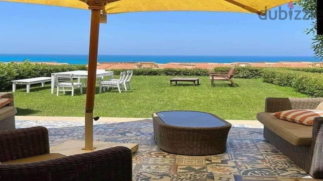 For sale a chalet directly on the sea and immediate delivery in La Vista Sokhna 1