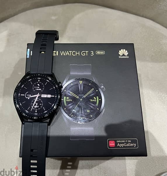 Huawei watch GT3 46mm ساعة هواوي وتش جي تي ٣ 0