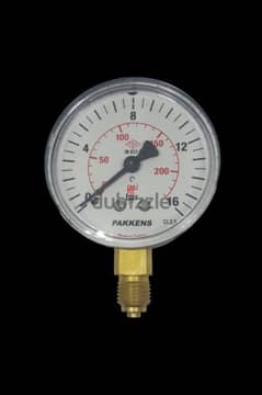 متوفر ٣٠ مقياس  ضغط 0:16 بار صنع في تركيا باكينز عداد قياس بار pakkens