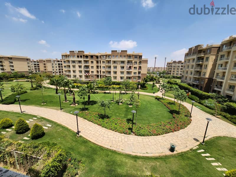 apartment for sale in madinaty 116m view wide garden B11 5