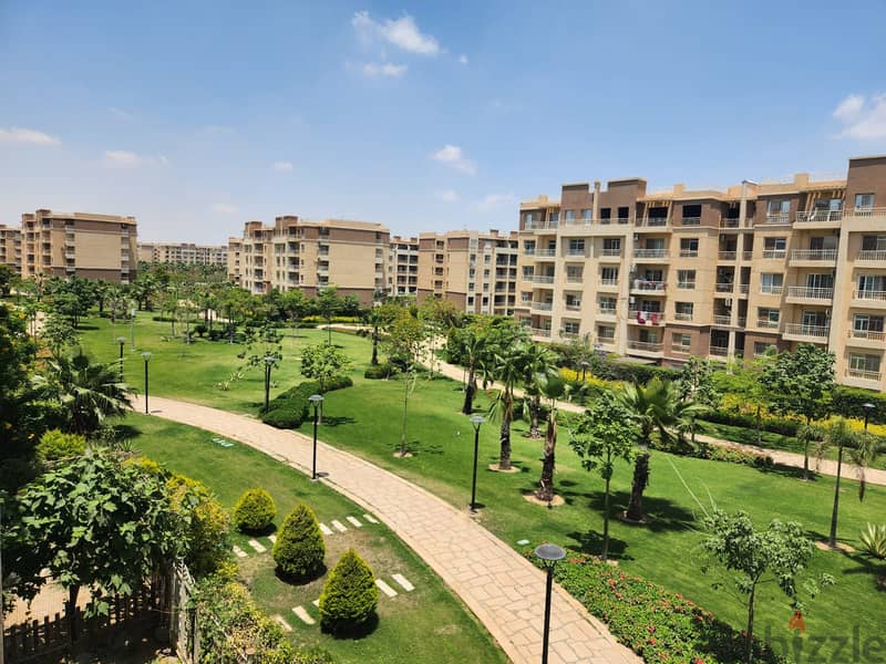 apartment for sale in madinaty 116m view wide garden B11 13