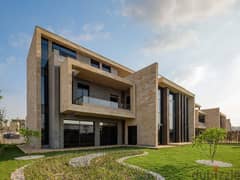 A 220 sqm detached villa in the form of a luxurious palace in Origami, on the Suez Road, directly next to the Gardenia Compound, in installments 0