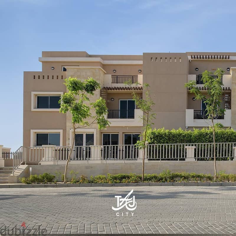 A 220 sqm detached villa in the form of a luxurious palace in Origami, on the Suez Road, directly next to the Gardenia Compound, in installments 9