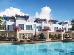 townhouse villa directly on the sea in Naya Bay Village in the heart of Fouka Bay in Ras El Hekma