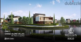 Ready to Move Standalone Villa  in the best location in  New Administrative Capital At Midtown Solo Compound  400m2 0