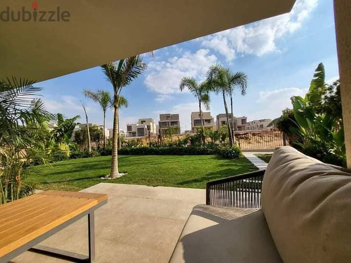Apartment for sale (275 meters + 35 garden), immediate delivery in El Shorouk in PATIO CASA, in installments 3