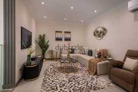 شقة للبيع 125م  متشطبة سوبر لوكس في كمبوند Talah new Capital بالتقسيط