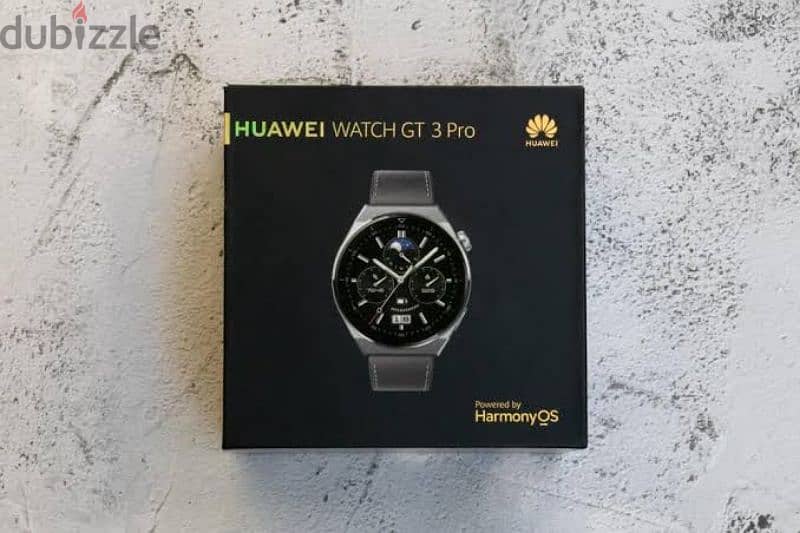 Huawei SmartWatch Gt3 pro Light Titanium Case 46mm NEW 0