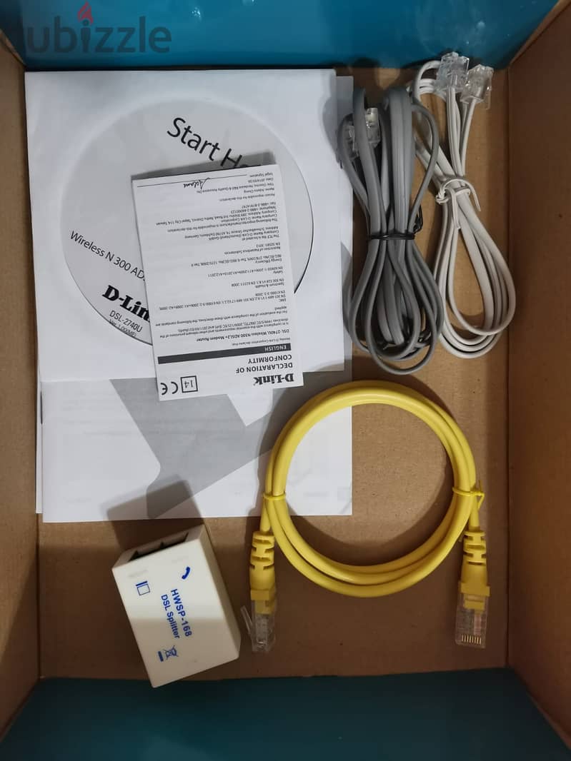D-Link DSL2740u (ADSL2 Modem Router) ممكن يتقلب اكسس بوينت 3