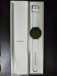 Samsung Galaxy watch  5  44m silver with all accessories and box 0