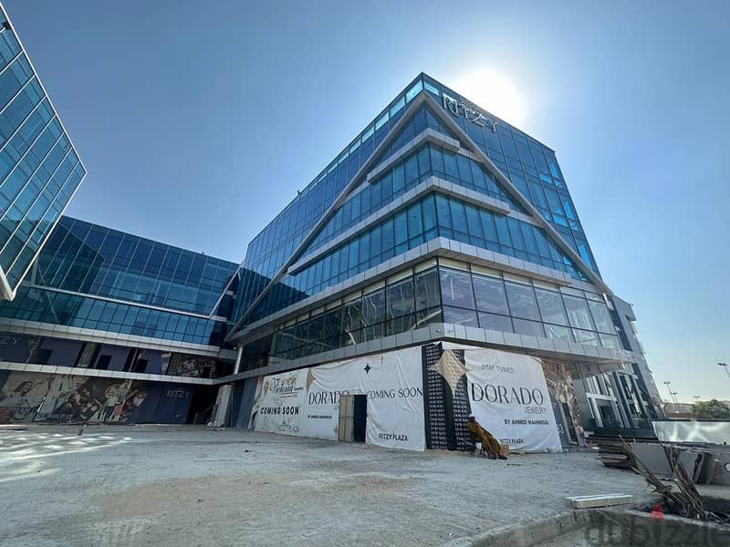 Fully finished clinic 75m for rent in ritzy mall elsheikh zayed 1