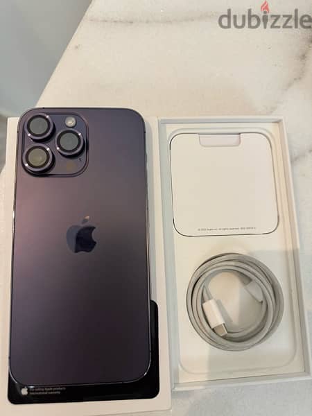 iPhone 14 Pro Max 256GB Deep Purple 5G With FaceTime 5