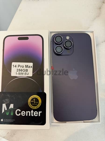 iPhone 14 Pro Max 256GB Deep Purple 5G With FaceTime 6
