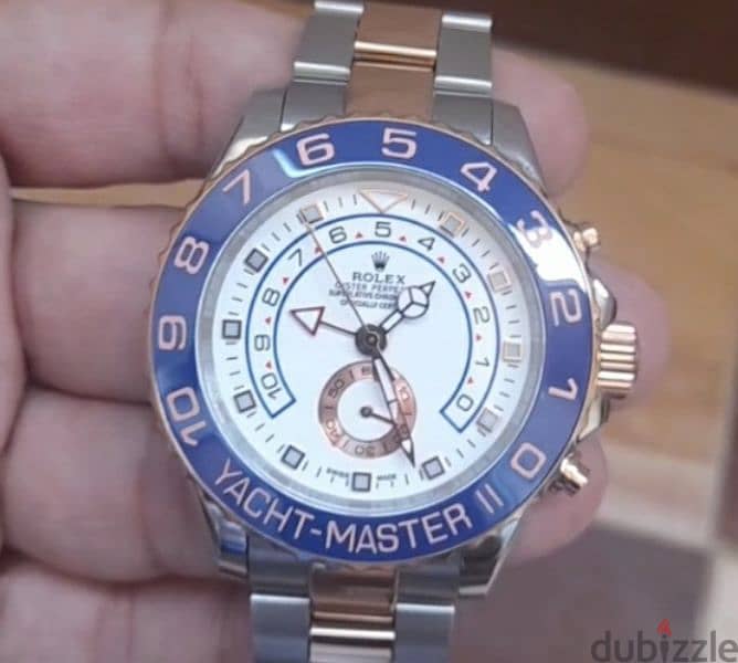 Rolex yachtmaster 2 similar original 
 Italy imported 
sapphire 6