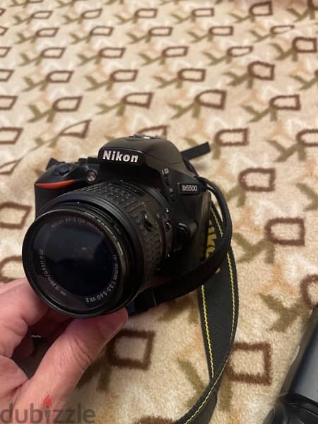 Nikon D5500 with 8K shutter 1