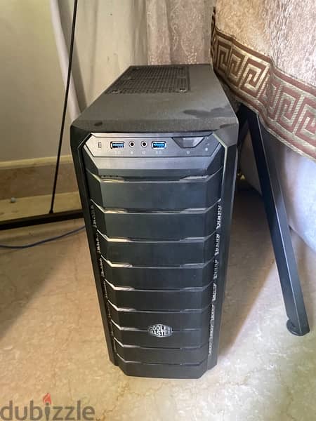 cooler master cmp 500 case with 3 original fans 3