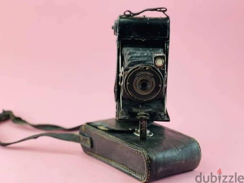 كاميرا كورنيت انجليزي منفاخ قديمة جدا من ١٩٣٠ بحالة جيدة 2
