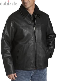 Columbia Leather Jacket جاكيت جلد طبيعى لارج ماركة كولومبيا
