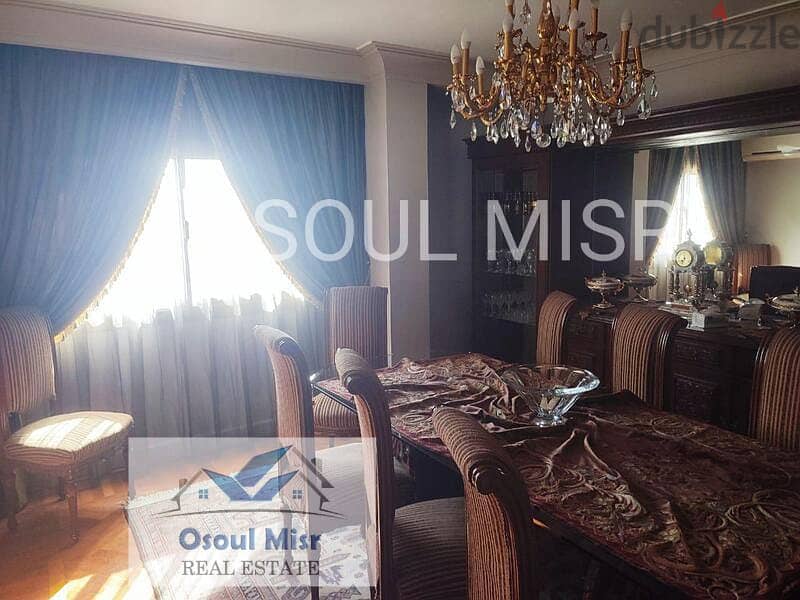 Duplex for sale in Mohandiseen, superlux, finished, prime location 7