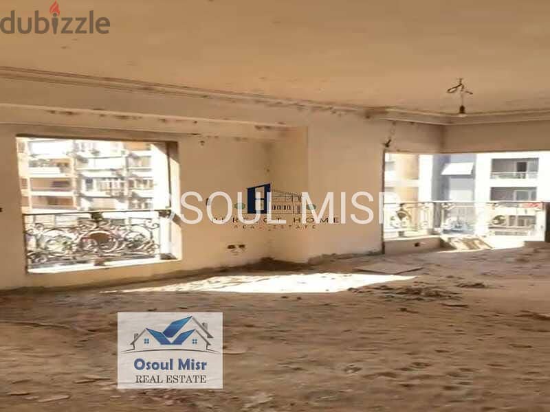 Apartment for sale in Mohandiseen, on the main El Batal Street, 346m 2