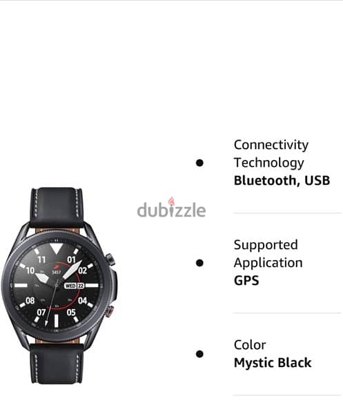 Samsung Galaxy Watch3 (GPS, Bluetooth, LTE) (Black, 45MM) 3