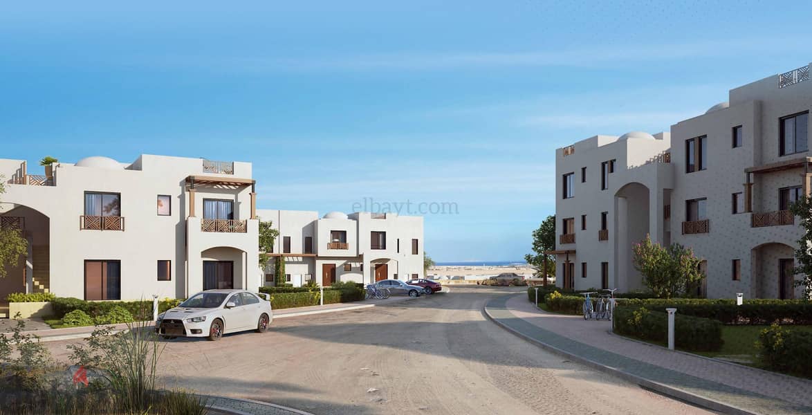 chalet 70m with private roof in Makadi Heights Hurghada 18