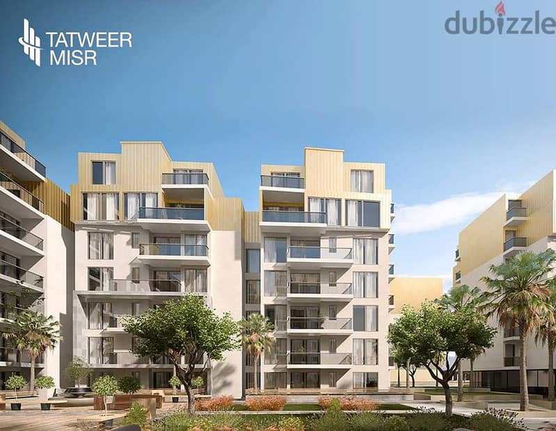 شقة للبيع 122م في بلوم فيلدز مستقبل سيتي تطوير مصر Bloomfields 7