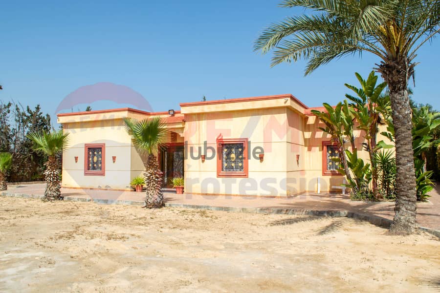 Villa for sale, 4,000 m land + 1,000 m buildings, King Mariout (Al-Kafouri Road) 20