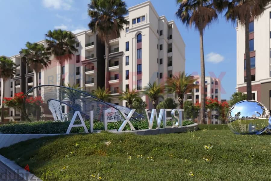 Apartment for sale 154 sqm (Alex West Compound) - 5,700,000 EGP with payment facilities 17
