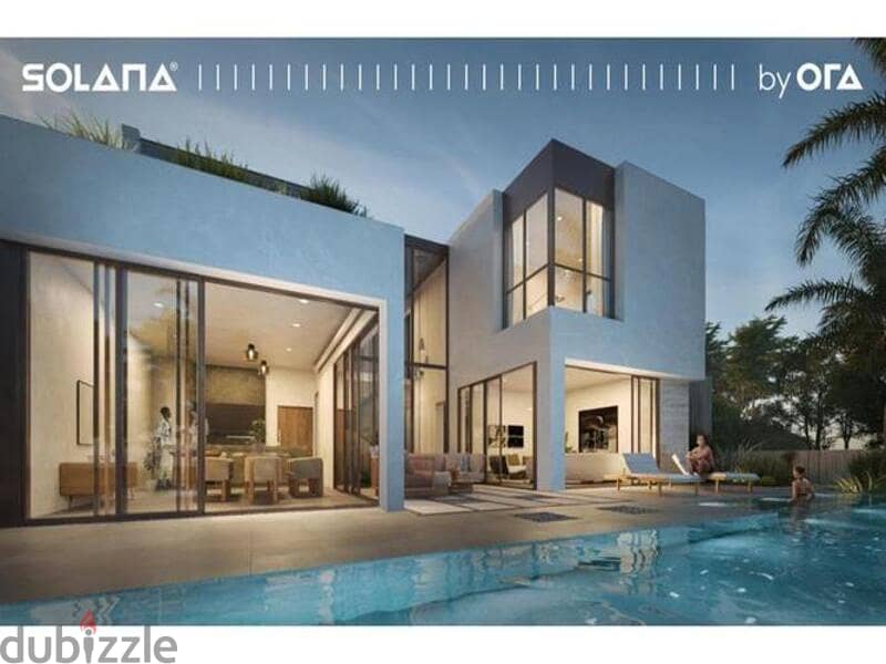Only with a 10% down payment, a finished villa for sale by Naguib Sawiris, with air conditioning, in installments in Solana, Sheikh Zayed, New zayed 5