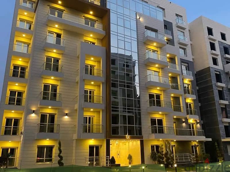 165-meter apartment in the best compound in the Administrative Capital, with a 15% down payment and installments over 4 years 0