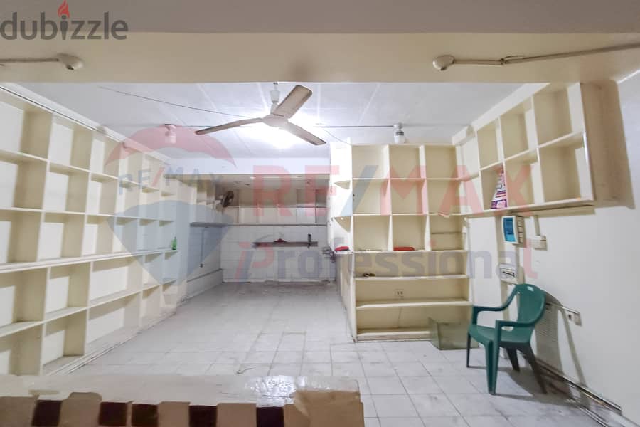 Shop for rent, 80 m2, Gleem (second number from Abu Qir Street) 4