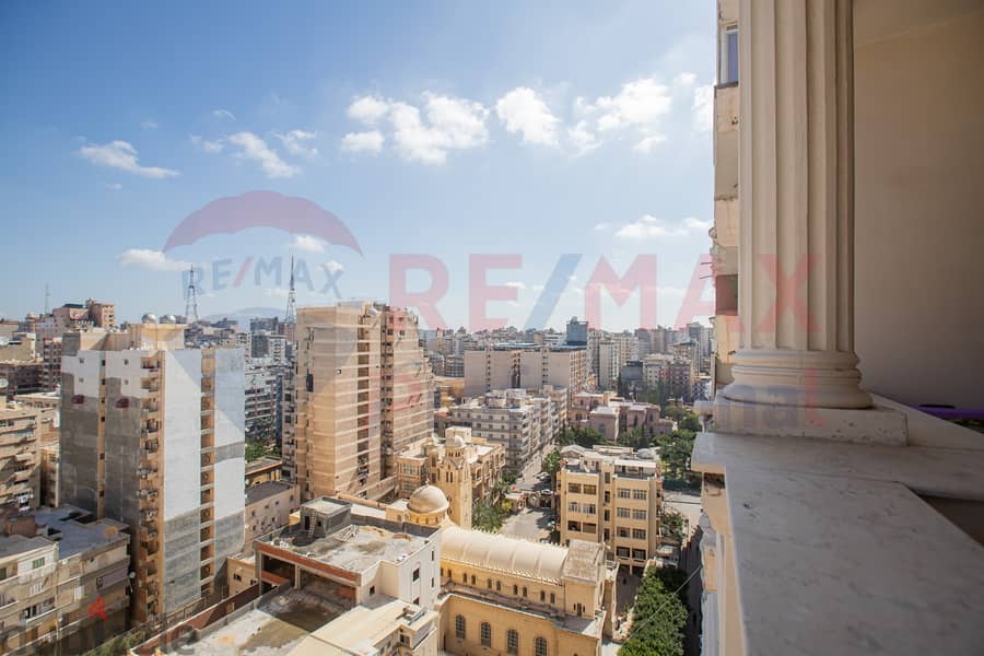 شقة للبيع 230 م سابا باشا (بين شارع ابو قير و الترام) 4