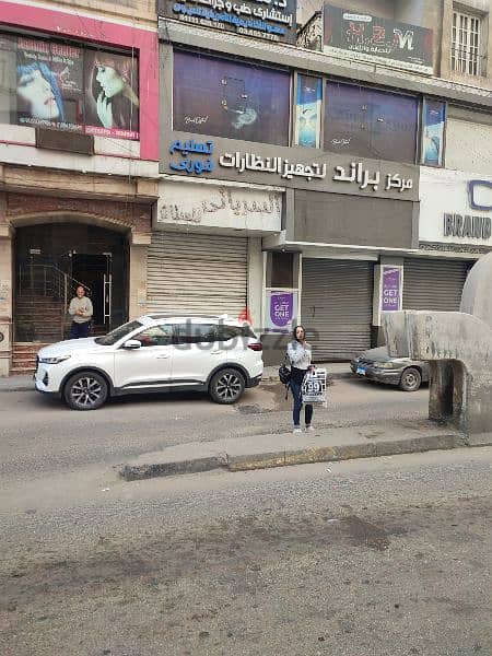 محل تجاري للايجار على شارع جمال عبدالناصر  مباشرة سيدي بشر 3