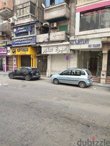 محل تجاري للايجار على شارع جمال عبدالناصر  مباشرة سيدي بشر 4