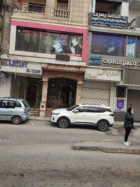محل تجاري للايجار على شارع جمال عبدالناصر  مباشرة سيدي بشر 6