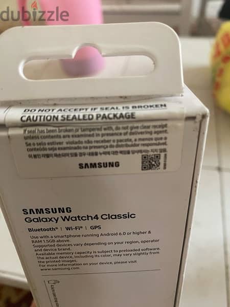 Samsung Galaxy Watch 4 classic , unused , unpacked , 1 year warranty 1