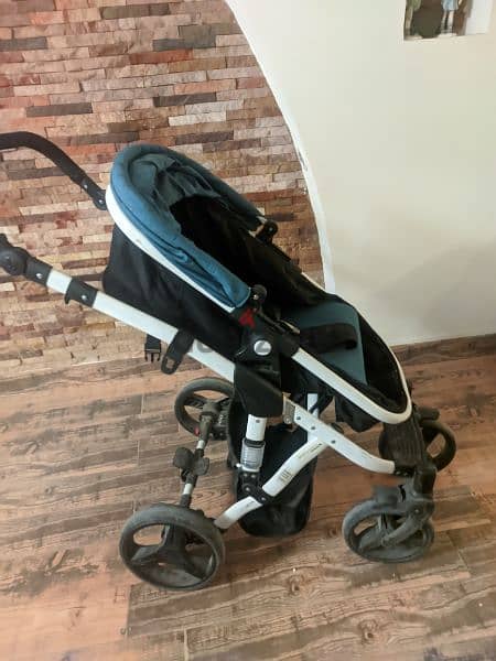 stroller with the carset 0