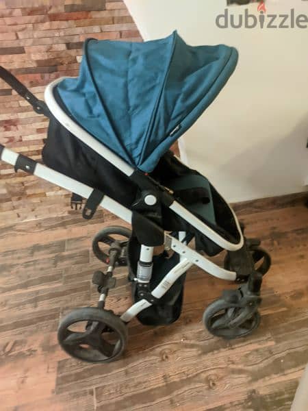 stroller with the carset 1