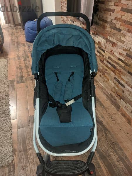 stroller with the carset 6