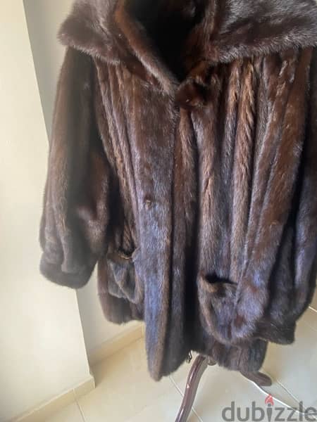 Natural mink fur coat 3