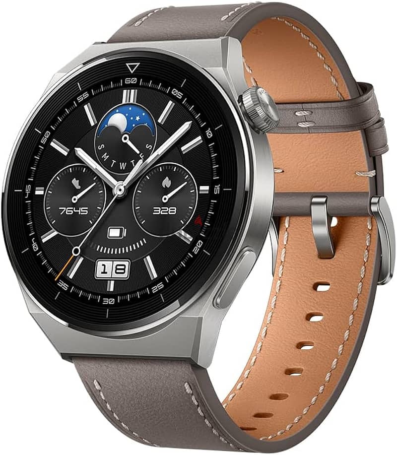 HUAWEI WATCH GT 3 Pro Smartwatch متبرشمة و بالضمان 1